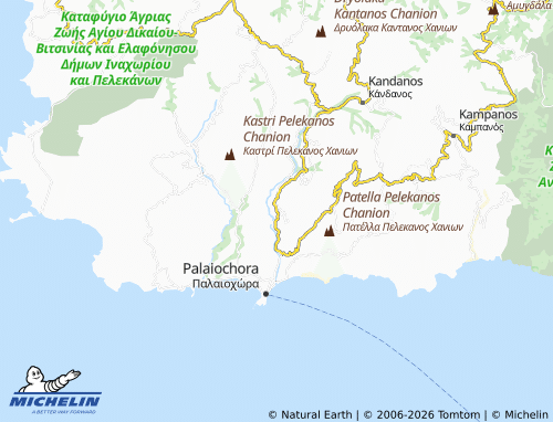 Carte MICHELIN Kalamos - ViaMichelin