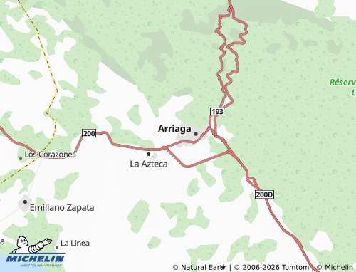 MICHELIN Milenio Santa Cecilia map - ViaMichelin
