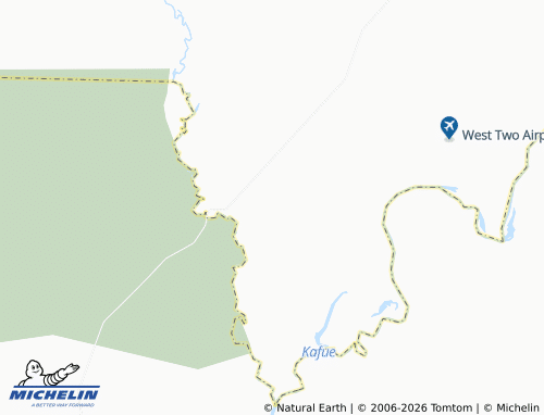 Mapa MICHELIN Ngabwe - ViaMichelin