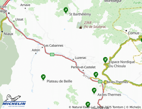 MICHELIN Vernaux map - ViaMichelin