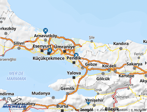 Kaart MICHELIN Sultanbeyli - ViaMichelin