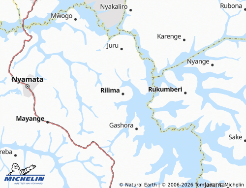 MICHELIN-Landkarte Rilima - ViaMichelin