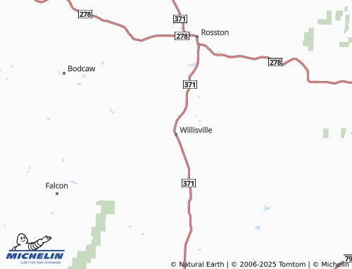 MICHELIN Willisville map - ViaMichelin