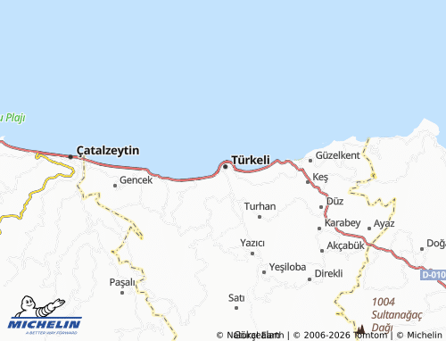 Mappa MICHELIN Tümerkan - ViaMichelin