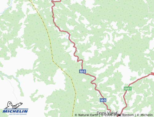 MICHELIN Doganovci map - ViaMichelin