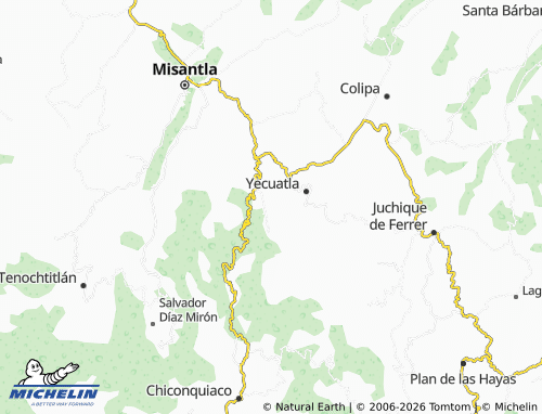 Mapa MICHELIN Santo Tomás - ViaMichelin