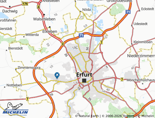 MICHELIN Berliner Platz map - ViaMichelin