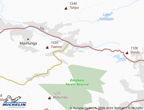 MICHELIN-Landkarte Nwalwi - ViaMichelin