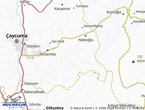 MICHELIN Şenköy map - ViaMichelin