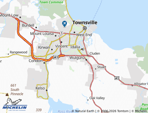 Mapa MICHELIN Murray - ViaMichelin