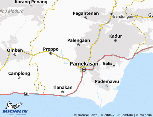 Mapa MICHELIN Nylabu Daya - ViaMichelin