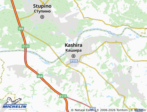 Carte MICHELIN Kashira - ViaMichelin