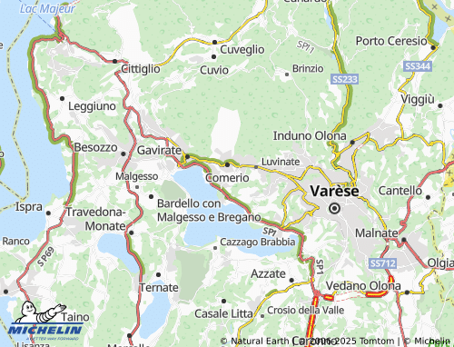 MICHELIN Muro map - ViaMichelin
