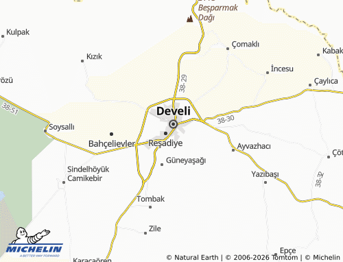 Mappa MICHELIN Camiicedit - ViaMichelin