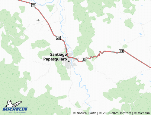 MICHELIN Colinas de Santiago map - ViaMichelin