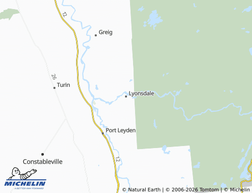 Mapa MICHELIN Lyonsdale - ViaMichelin