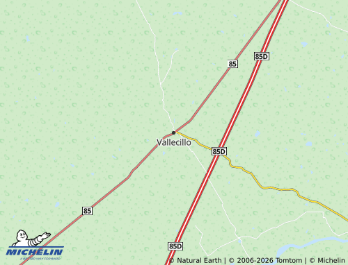 Mapa MICHELIN Vallecillo - ViaMichelin
