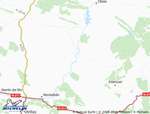 Carte MICHELIN Obón - ViaMichelin