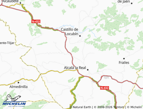 MICHELIN-Landkarte Puertollano - ViaMichelin