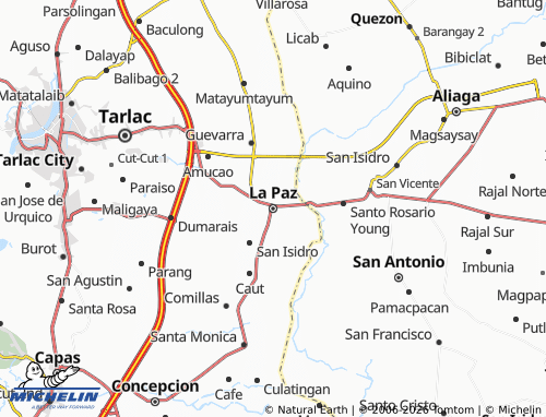 Mappa MICHELIN La Paz - ViaMichelin