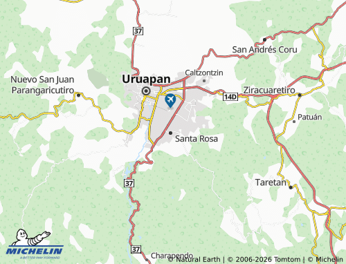 Mapa MICHELIN Camino Real - ViaMichelin
