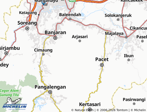 MICHELIN Mekarjaya map - ViaMichelin