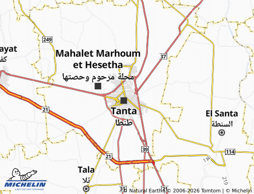 Carte MICHELIN Muhammad Taha - ViaMichelin