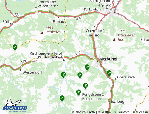 MICHELIN Klausen map - ViaMichelin