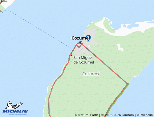 MICHELIN Ampliación CTM map - ViaMichelin