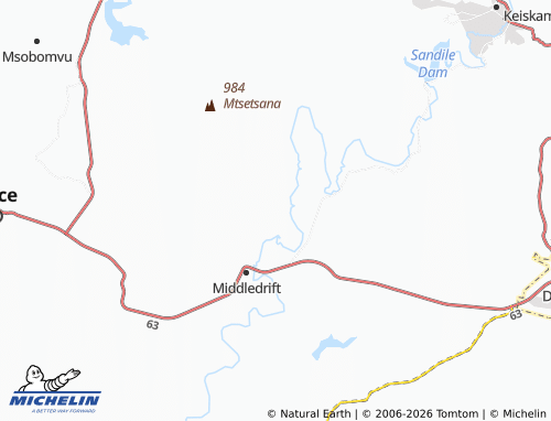 Carte MICHELIN Cildarha - ViaMichelin