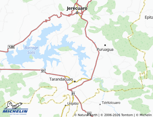 Mappa MICHELIN Paso de Ovejas - ViaMichelin