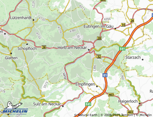 Carte MICHELIN Ihlingen - ViaMichelin
