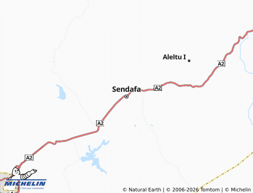 Mappa MICHELIN Sendafa - ViaMichelin