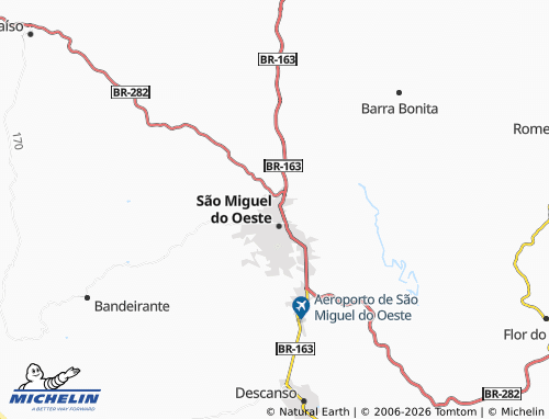 MICHELIN-Landkarte Estrela - ViaMichelin