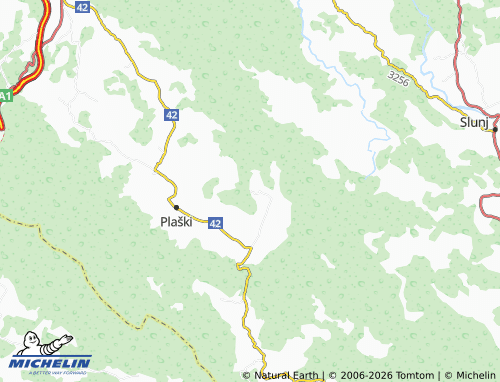 Mapa MICHELIN Janja Gora - ViaMichelin