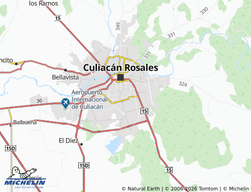 Mapa MICHELIN Balcones de San Miguel - ViaMichelin