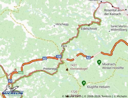 Mappa MICHELIN Pack - ViaMichelin