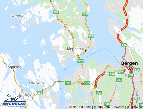 MICHELIN-Landkarte Strusshamn - ViaMichelin