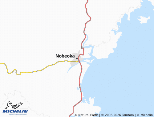 Kaart MICHELIN Nobeoka - ViaMichelin