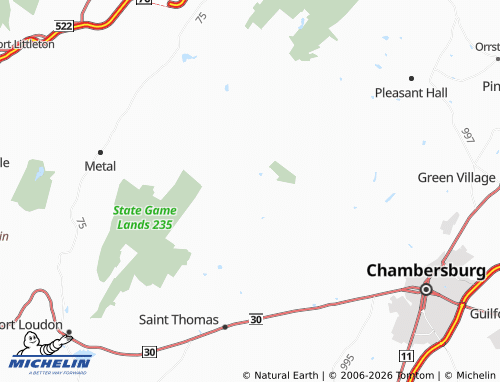 Mappa MICHELIN Sandy Hook - ViaMichelin