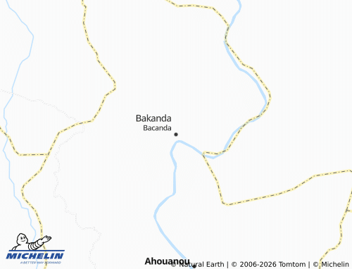 MICHELIN-Landkarte Bacanda - ViaMichelin