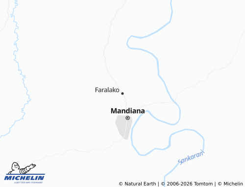Mappa MICHELIN Faralako - ViaMichelin