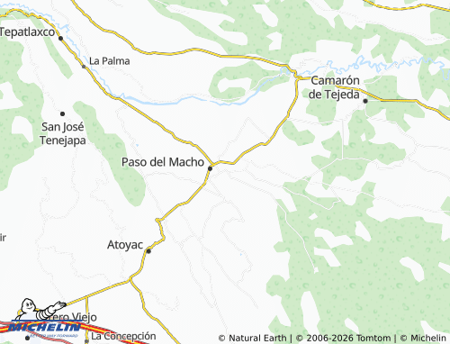 Mapa MICHELIN Zona Centro - ViaMichelin