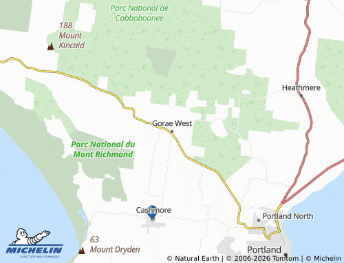 Mapa MICHELIN Gorae West - ViaMichelin