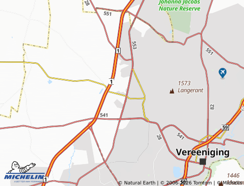 MICHELIN-Landkarte Westside Park - ViaMichelin