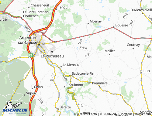 Carte MICHELIN Bonnilly - ViaMichelin
