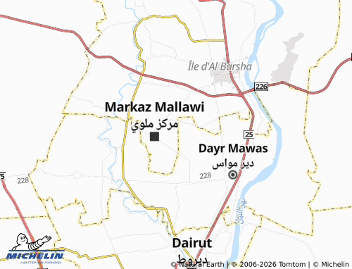 Mapa MICHELIN Naj' Markib - ViaMichelin