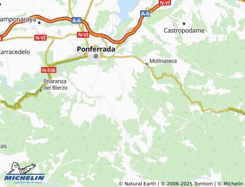 MICHELIN Villar de los Barrios map - ViaMichelin