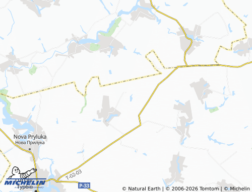 Mappa MICHELIN Petrivka - ViaMichelin