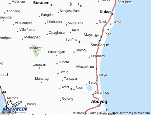 MICHELIN Buracan map - ViaMichelin